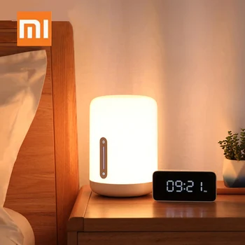

2020 Xiaomi Smart LED Bedside Lamp Smart Control Design unction Adjustable Brightness