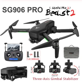

2020 SG906 Pro 2 1.2KM FPV 3-axis Gimbal 4K Camera Wifi GPS RC Drone Quadcopter/Optical Flow Positioning Hover RC Drone