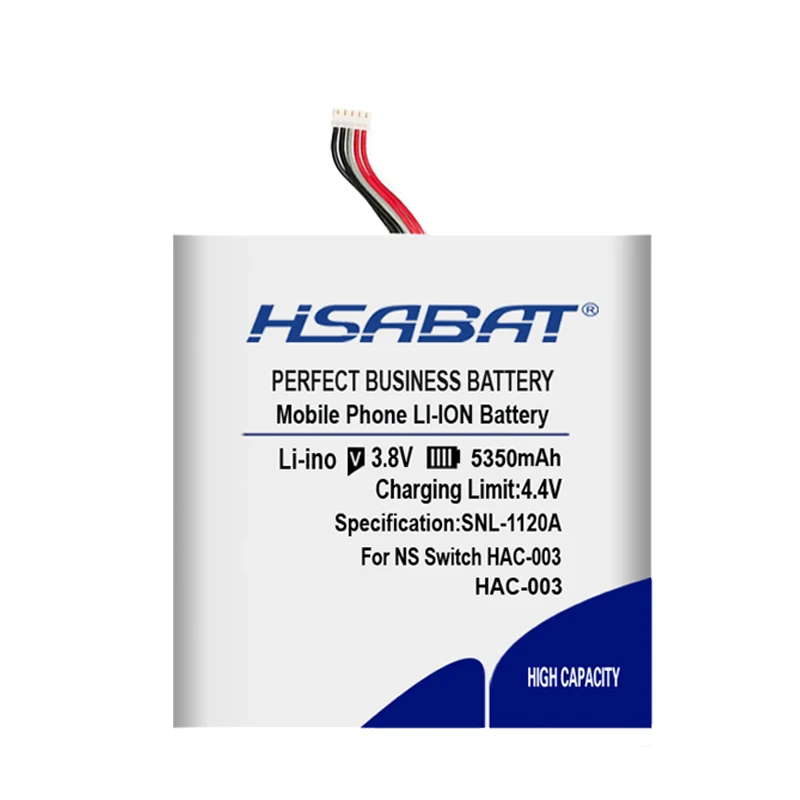 HSABAT аккумулятор 5350mAh HAC-003 для nintendo HAC-S-JP/EU-C0, переключатель HAC-001