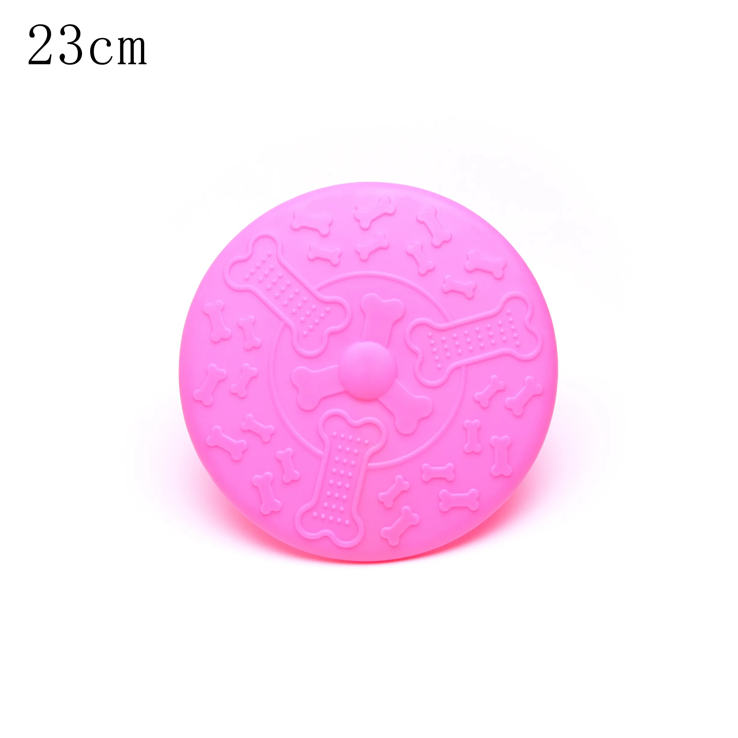 pink large Забавные интерактивные игрушки для домашних питомцев товары для дрессировки домашних животных летающие диски жевательная игрушка для собак для маленькой большой собаки щенка для собак высоким содержанием белка приманкой игрушки - Цвет: pink large