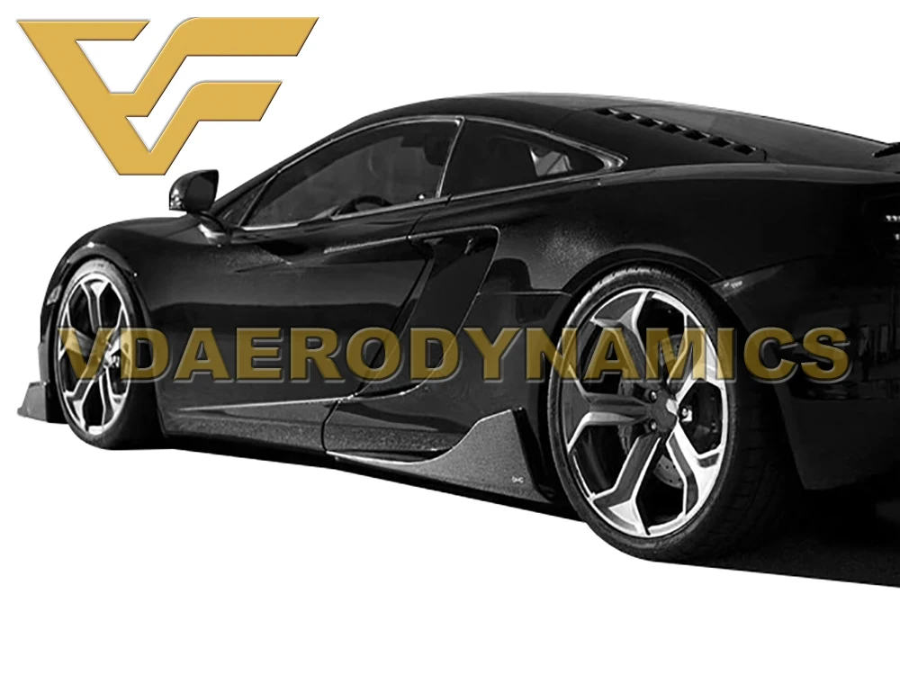 11-14 MP4 12C обновление до VAD-DMC стильное стекловолокно или углеродного волокна боковые юбки