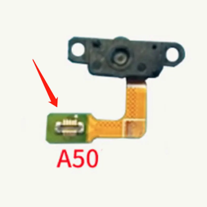 10 шт. Главная Кнопка отпечатков пальцев Сенсор Flex кабель для SamSung A20 A30 A40 A50 A60 A70 A205 A305 A405 A505 A305F A405F A505F A705F - Цвет: A50--Black