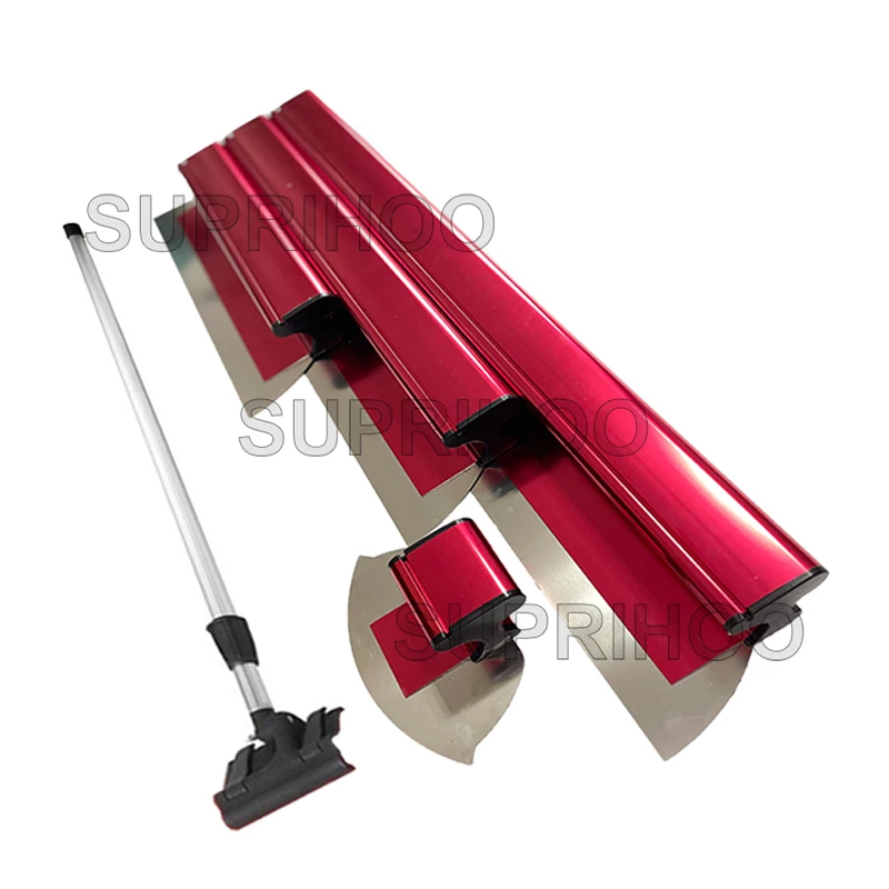 Suprihoo Finishing Tools Set Skimming Blade Set Aluminum Alloy Drywall