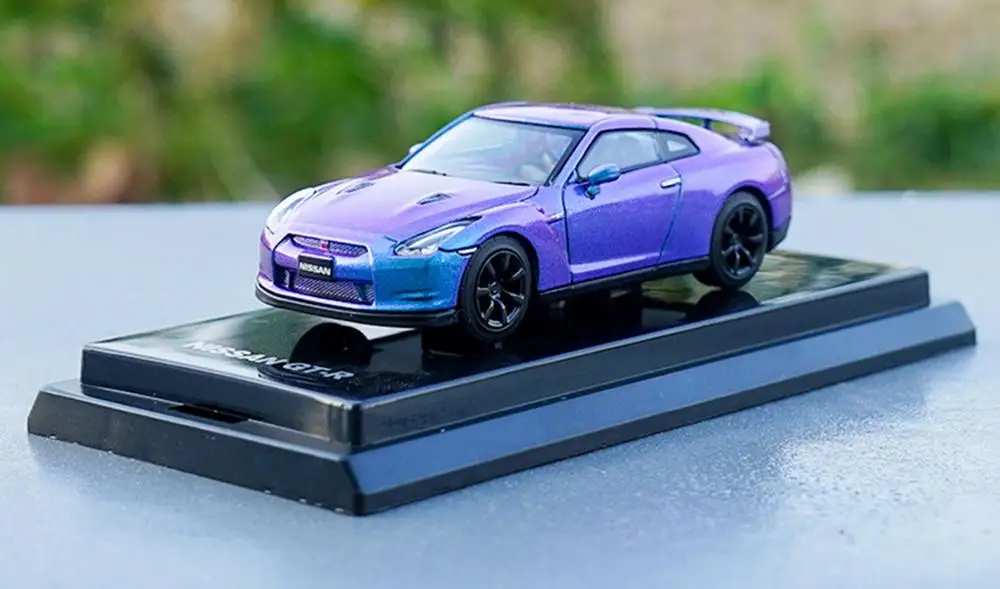 1/64 Nissan Skyline GT-R R35 Хамелеон версия литья под давлением модель автомобиля коллекция подарок