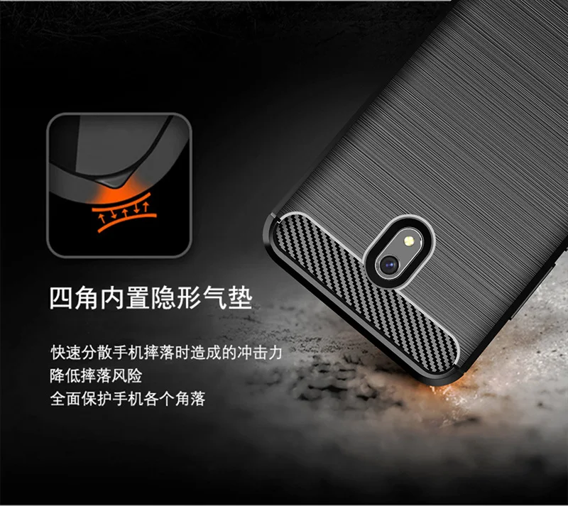 Для Xiaomi Redmi 8A чехол Силиконовый прочный армированный мягкий чехол для телефона Redmi 8A защитный чехол для телефона Чехлы Fundas Coque