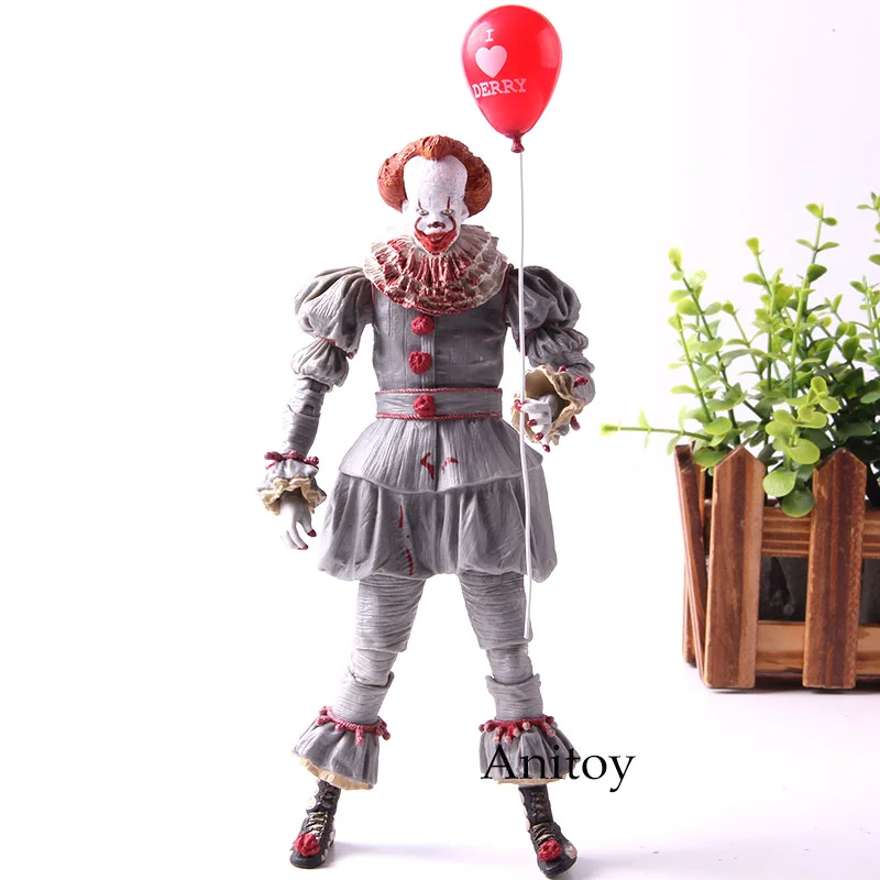Pennywise Стивен Кинг это набор аксессуаров ПВХ клоун Pennywise фигурка NECA Коллекционная модель игрушки