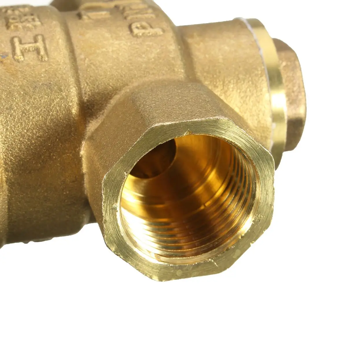 Регулируемый редуктор регулятора давления воды DN15 NPT 1/2 ''8,3x6,4 см с манометром, латунный измеритель давления воды PN 1,6 s