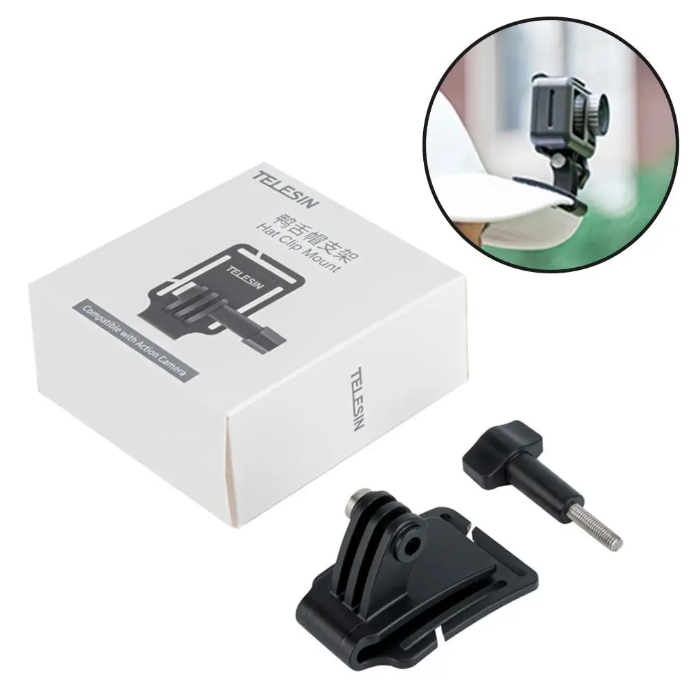 

Camera Accessories Quick Clip Baseball Cap Backpack Hat Quick Clip Clamp Mount For Gopro Hero 4/3 +/3/2