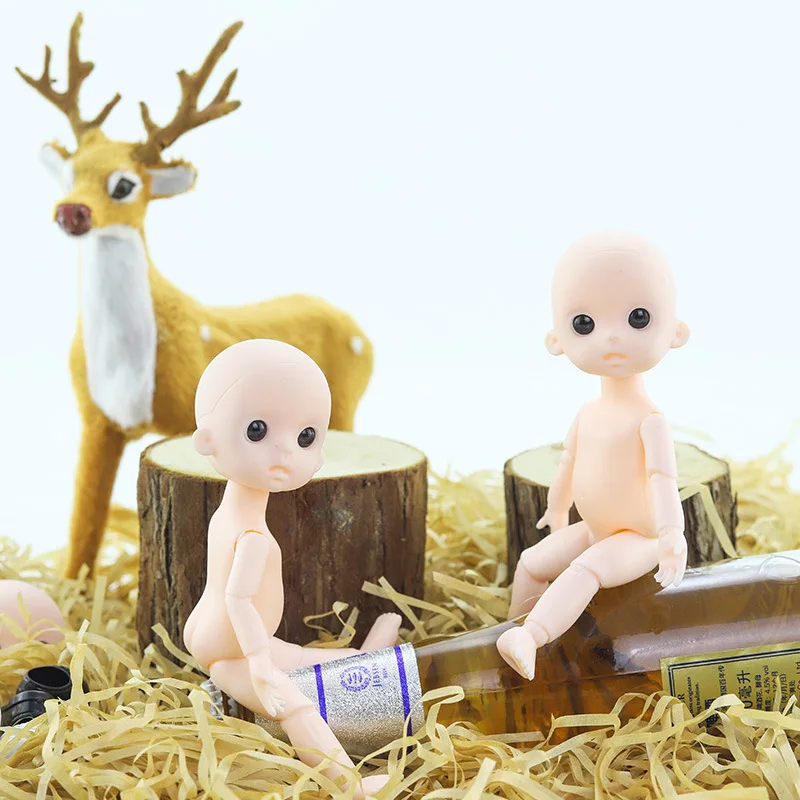 Bjd Кукла 16 см шарнирная Детская 13 суставов BJD Сделай Сам макияж Детские Куклы