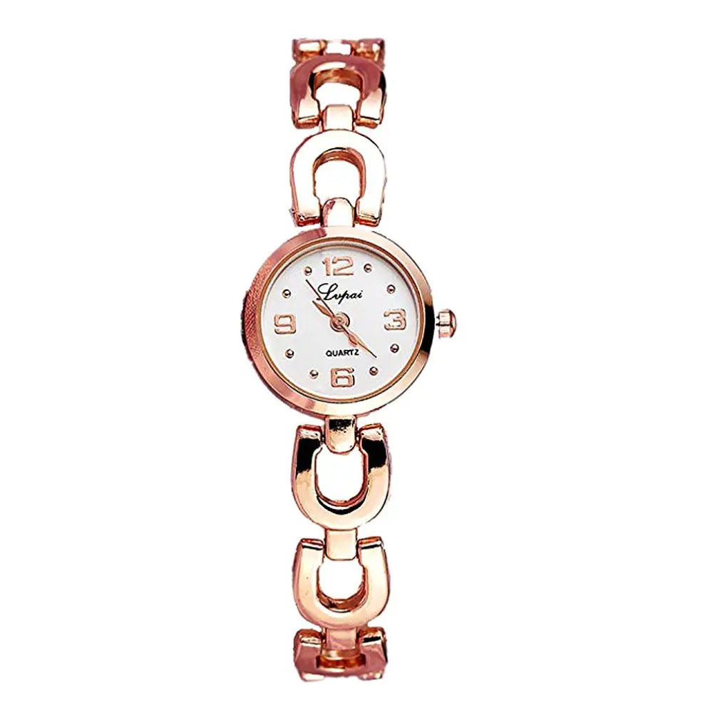 1 Женские часы-браслет Корейская мода темперамент женские часы-браслет индивидуальность мода дикие кварцевые часы - Цвет: 1