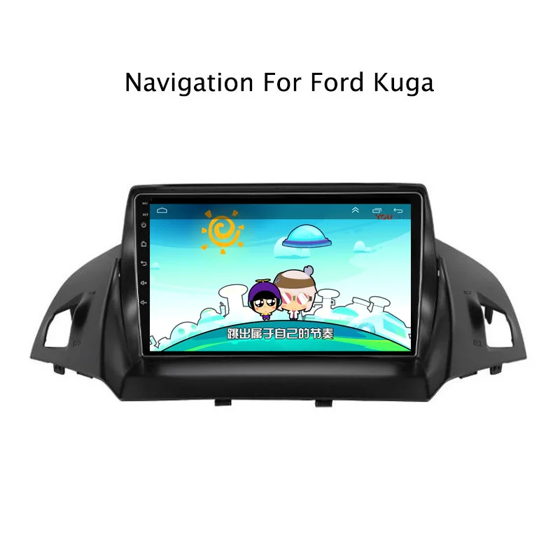 Clearance 9" 2G RAM 32G ROM car dvd player android For Ford Kuga 2013-2015 with sim card slot radio gps navigation stereo 5