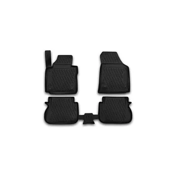 

Floor mats Volkswagen Caddy 2015-> 4 PCs (PU) (Volkswagen CADI)