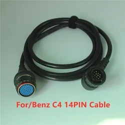Acheheng – câble de test pour camion, pour SD Connect compact 4 14 broches, pour MB Star SD C4 OBD II 14 broches 