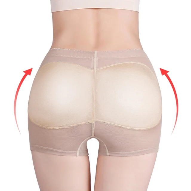 Women Body Shaper Padded Butt Lifter Panty Butt Hip Enhancer Fake Buttocks  Seamless Underwear Push Up Plus Size Shapewear - AliExpress