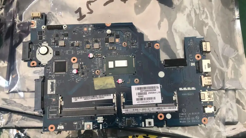 ACER Z5WAH LA-B161P материнская плата для ноутбука Acer aspire E5-531 E5-571 E5-571P NBML811005 NB. ML811.005 SR23Y