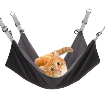 

Reversible 2 Sides Pet Hammock Bed Mat For Small Pet Dog Soft Sleepy Pad Resting Hammocks Rabbit Hamster Hanging Bed