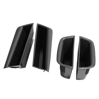 

4Pcs Car Front Rear Door Armrest Storage Box for Mercedes Benz C Class W204 2008-2014 Interior Modification Decorative Accessori