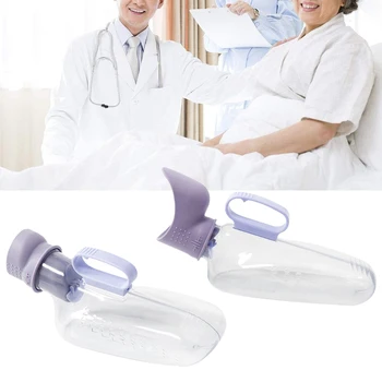 

Men Women Adult Outdoor Camping Bottle Emergency Hiking Toilet Aid Pee Portable Urinal Car Travel Urine Pot With Lid Bed