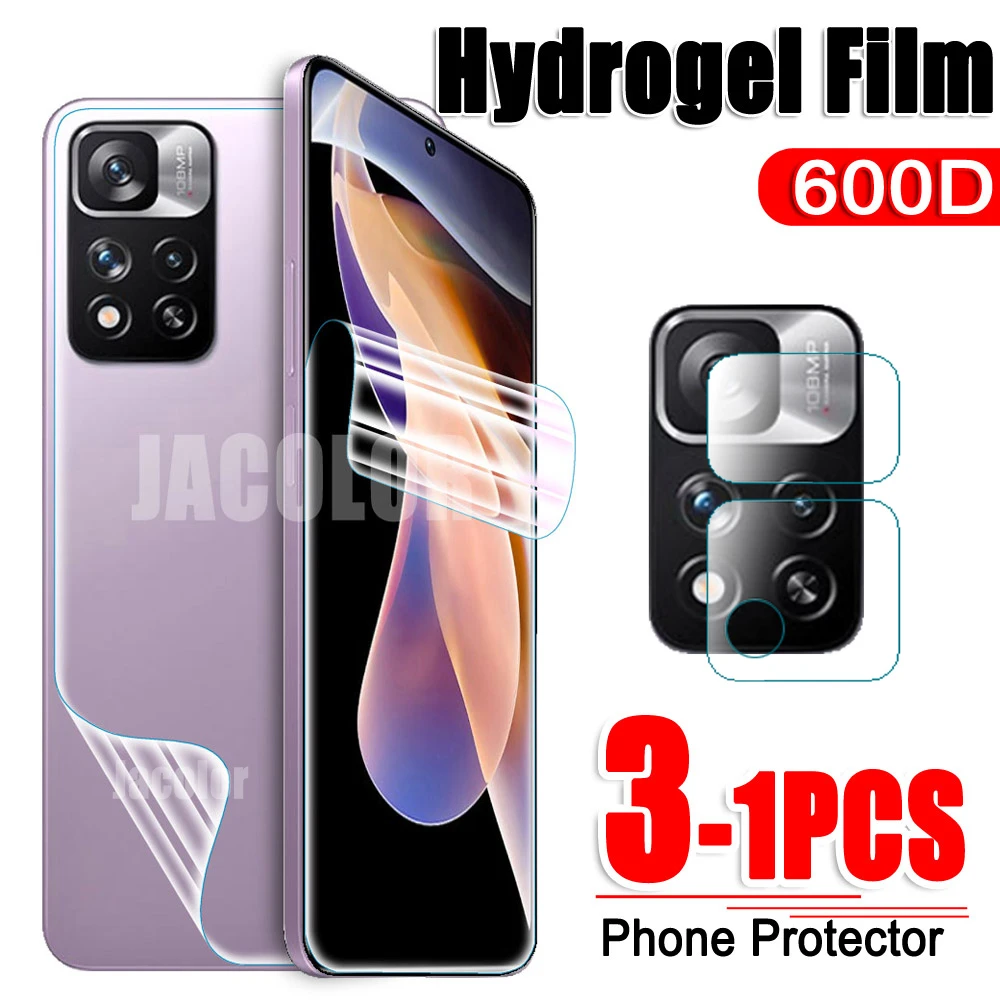 mobile phone screen protector 1-3PCS Safety Film For Xiaomi Redmi Note 10 Pro Max 10s 9 9s 10Pro Screen Gel Protector/Back Cover Hydrogel Film/Camera Glass phone screen protectors