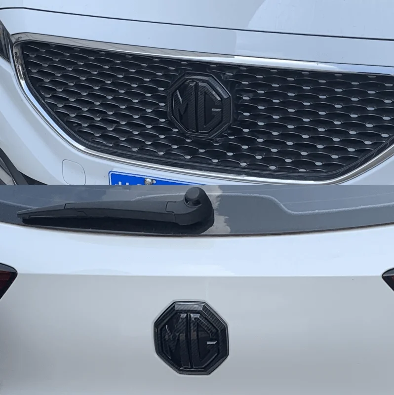 Для MG 6 ZS Автомобильная Задняя эмблема решетка наклейка на руль значок Стайлинг 3