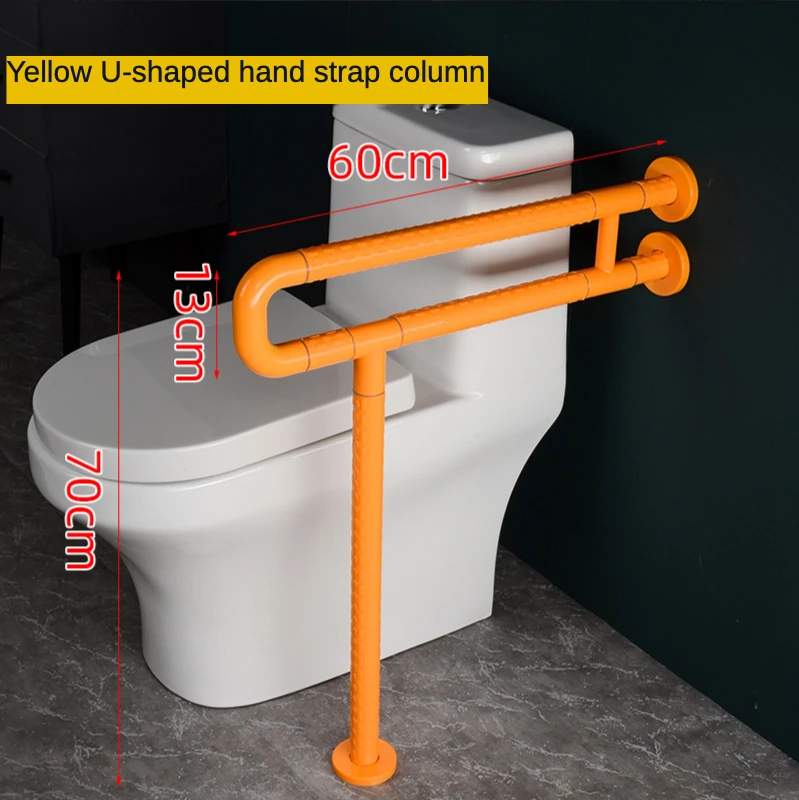 Bathroom Shower Grab Handle Rail Grip for Elderly Stainless Steel Toilet Safety Rails Anti Slip Disability Aid Grab Bar Handle