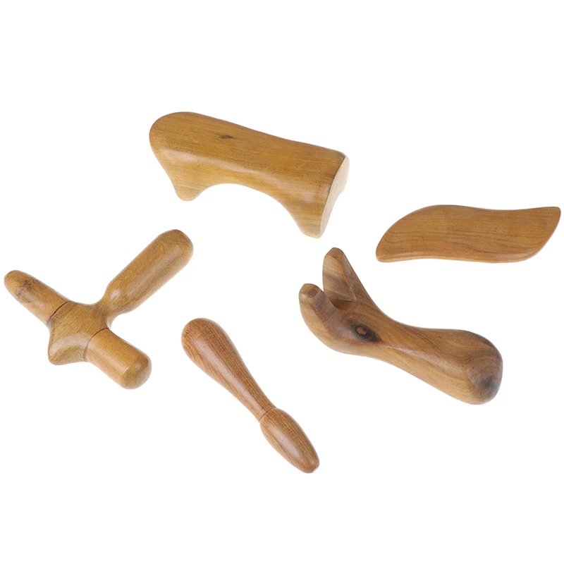 Vietnam Fragrant Wood Body Foot Reflexology Acupuncture Shiatsu Thai Massager Roller Therapy Meridians Scrap Lymphatic Drainage