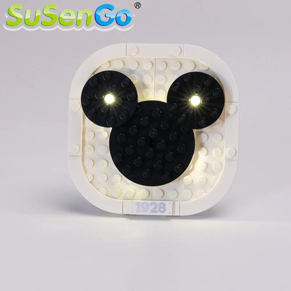 Skup Zestaw światła led SuSenGo dla pomysłów zestaw oświetlenia parowego Willie Building Blocks kompatybilny z 21317 (Model nie wchodzi w skład zestawu)