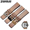Quality Genuine Retro genuine Leather watchband men for DZ4343 DZ4323 DZ7406 watch strap vintage Italian leather 22mm 24mm 26mm ► Photo 3/6