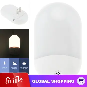 

LED Night Light with Smart Dusk to Dawn Sensor Automatic Dimming Britness Wall Light for Bedroom Bathroom Stairs Kitchen Hallway