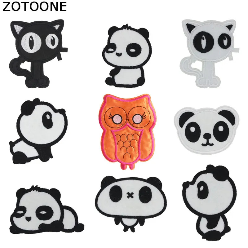 ZOTOONE животные полоски на одежде наклейки железо заплатки для одежды Diy Фрукты