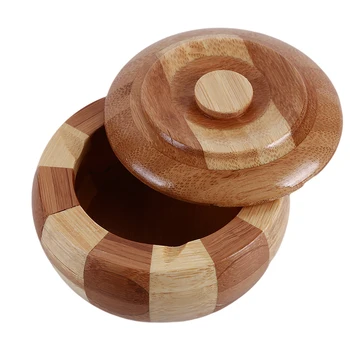 

Bamboo ashtray High Quality 1PC Ashtray Smoking Tray Cigarettes Tobacco Outdoor Patio Garden