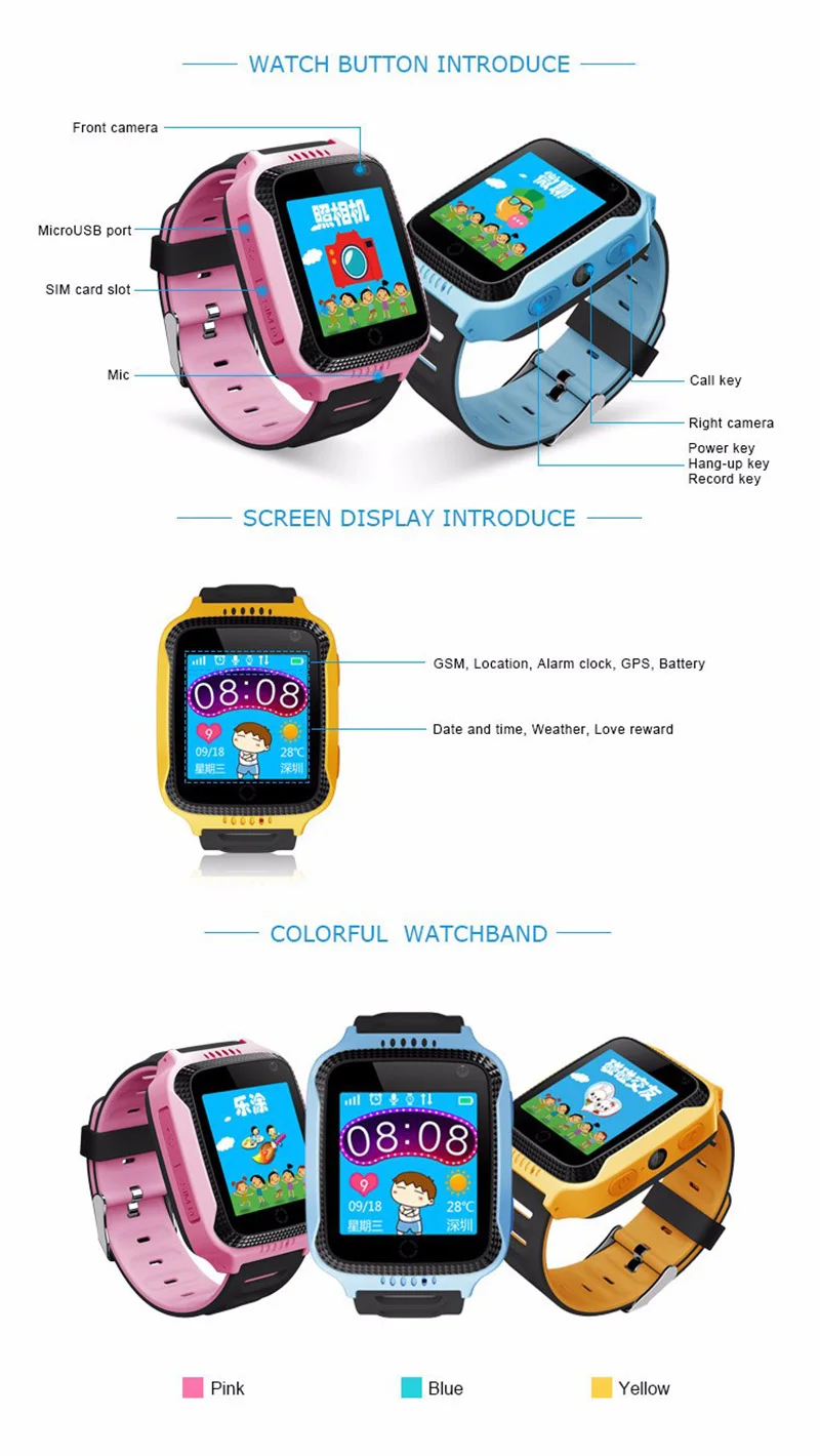 Оригинальные M05 умные часы детские gps часы для Apple и Android телефон умные детские часы Электроника