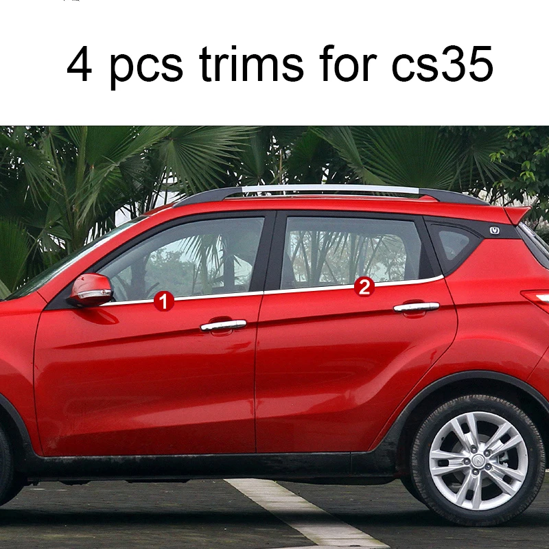 Стеклоподъемники из нержавеющей стали для changan cs35 2014 2015 2016 2017 2018 | Автомобили и