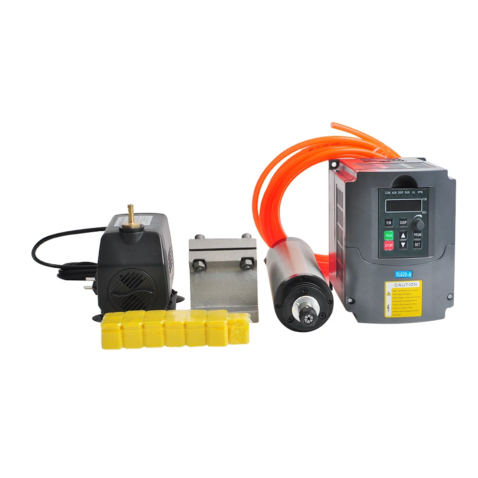 1.5KW/2.2kwCNC water-cooled spindle motor kit 65MM