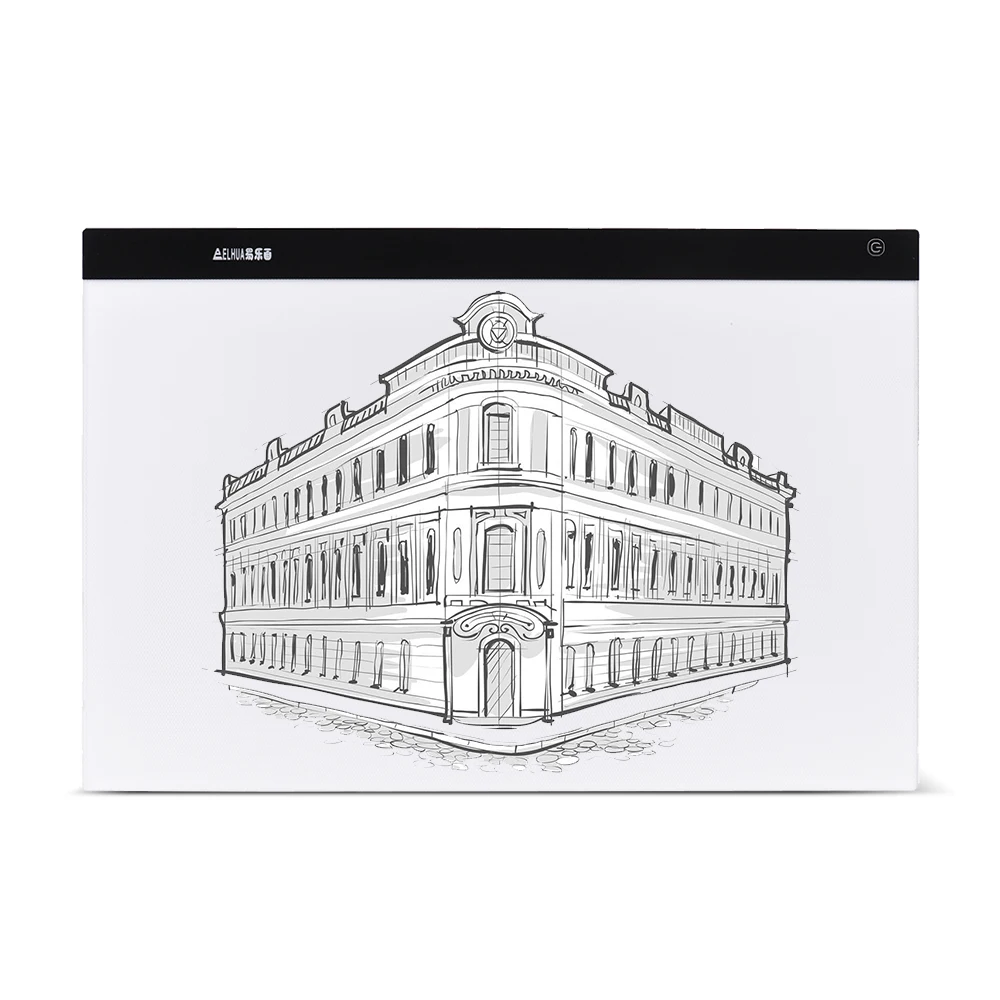 

A2 Large Ultra thin LED Light Pad Box Painting Tracing Panel Copyboard Stepless Adjustable Brightness USB Powered