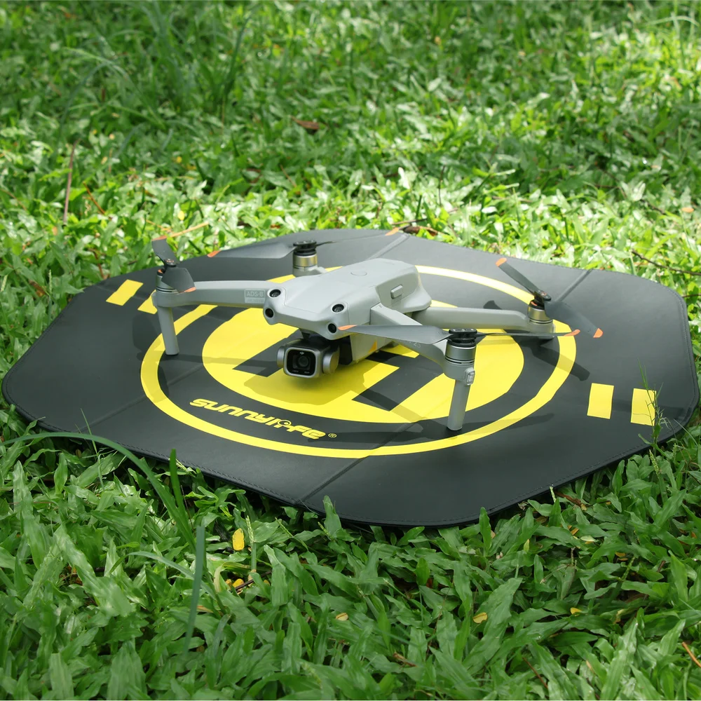 Drone Landing Pad Pro Fast-Fold Double-Sided Waterproof 20inch(50cm) for DJI Mavic Air 2/Mini 2/Mavic 2/FPV Accessories | Электроника