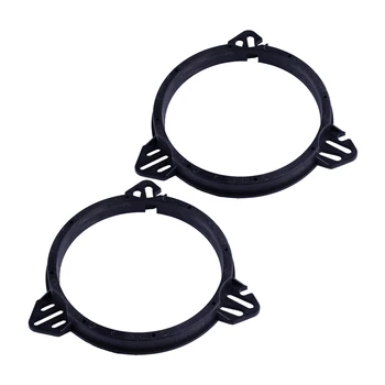 

2Pcs 6.5" Plastic Rear Door Speaker Adapter Spacer Rings Bracket Holder Fit for Subaru Impreza Forester WRX Legacy