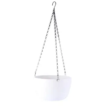 

1pc Plant Pot Macetas Planter Garden Accessories White Elegant European Style Flower Pot Flower Holder For Balcony Garden