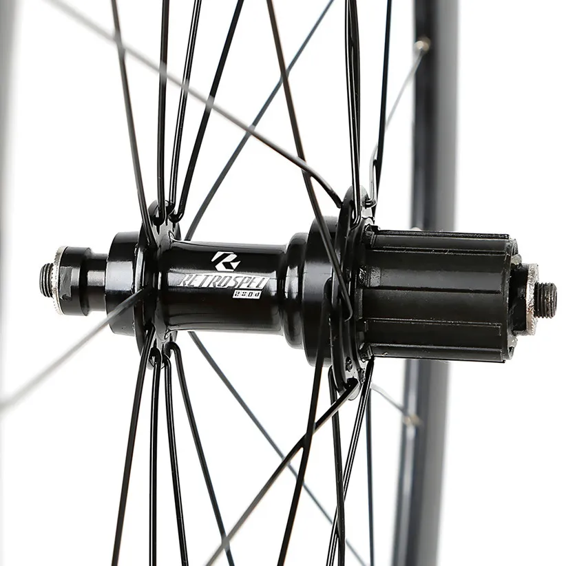 Aluminum Alloy 2 Sealed Bearing 40mm Rims Bike Wheels Parts Clincher 700C Road Bicycle Wheelset