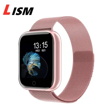 

2019 New Women Waterproof Smart Watch T80 Bluetooth Smartwatch For Apple IPhone Xiaomi Heart Rate Monitor Fitness Tracker