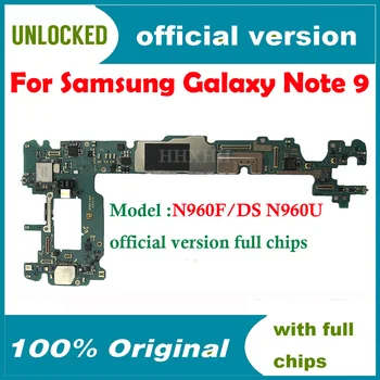

Tested Unlocked Logic Board for Samsung Note 9 N960F N960FD Motherboard 64GB Full Function Mainboard Europe Version 64GB