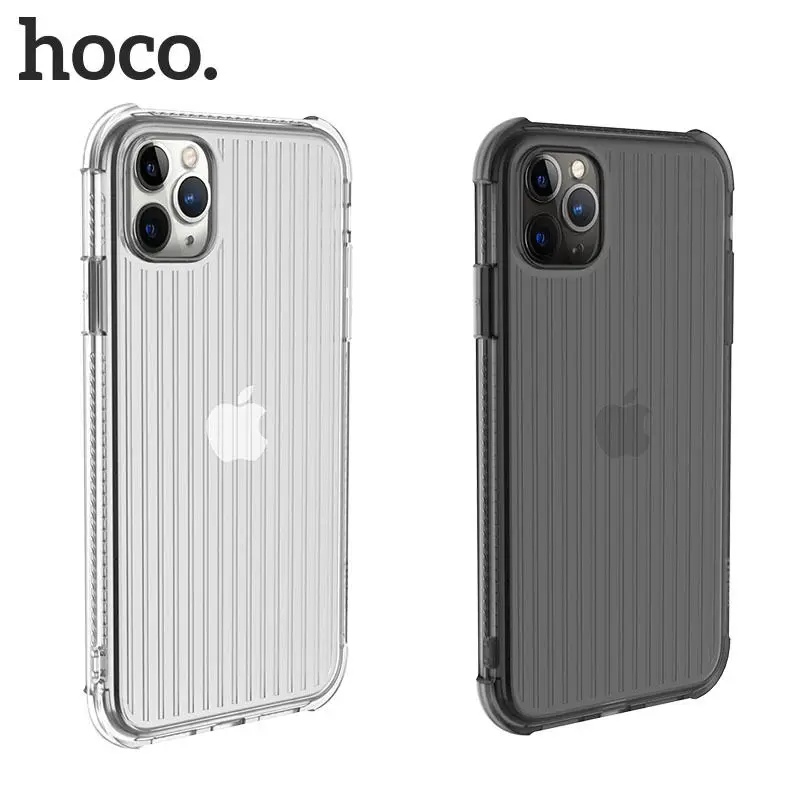 10 шт./партия HOCO защитная оболочка для iphone 11 Pro Max чехол тонкий из ТПУ мягкий корпус