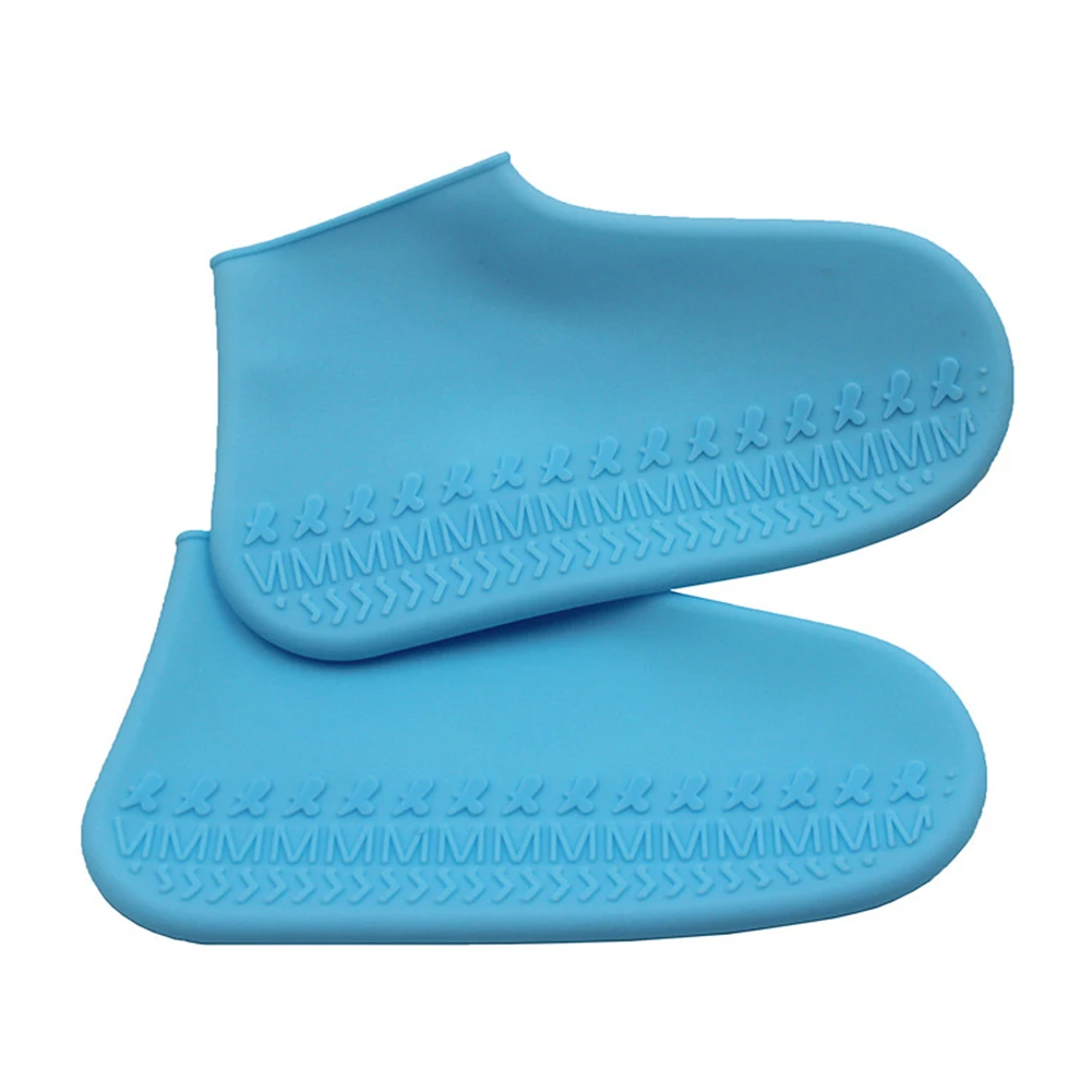 

Women Men Home Reusable Camping Wear Resistant Silicone Cycling Shoe Cover Non Slip Elastic Accessories Anti Rain Waterproof