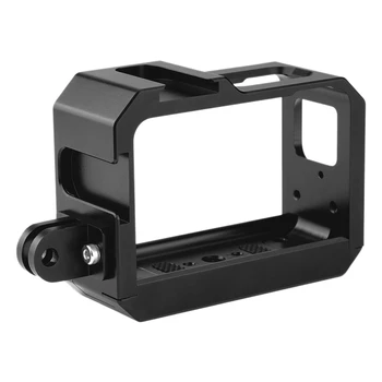 

PULUZ for Insta 360 One R Aluminum Alloy Adapter Frame Protective Shell Rabbit Camera Cage with Cold Boot Mouth