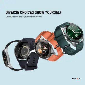 

2019 GT105 1.22inch Heart Rate Blood Pressure Monitor Smart Watch With Weather