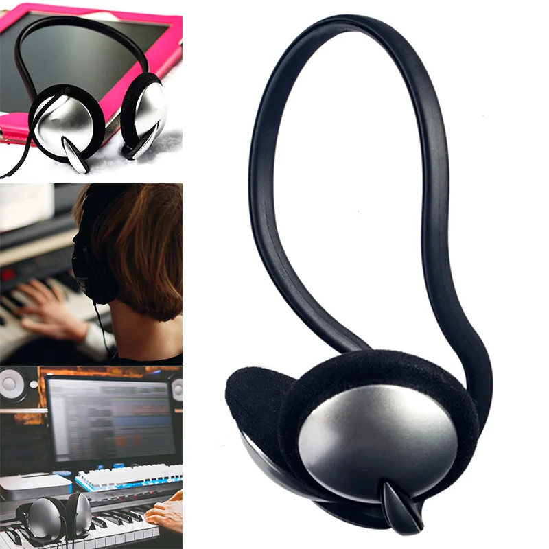 

Wired Neckband Headphones 3.5mm/6.35mm Plug High Sound Quality Piano Headset DQ-Drop fon audifonose