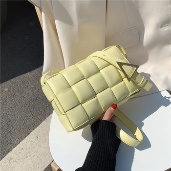 

Elegant Women Square Crossbody Bag 2020 Fashion New High Quality Leather Women's Designer Handbag Travel Shoulder Messenger Bag