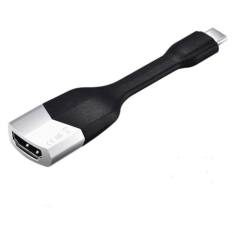 4k 60hz Basix USB C к HDMI 4K кабель адаптер Тип C HDMI Thunderbolt 3 для huawei mate 20 P20 MacBook Pro Pro Galaxy S9 HDMI USB-C - Цвет: 4k 60hz