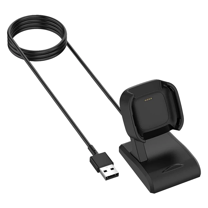 Für Fitbit Versa 2 Lite Smart Uhr USB Ladekabel Station Stehen 1M 