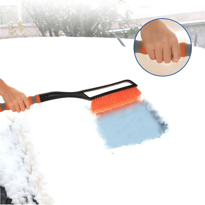 

Car Ice Remover Snow Removal Scraper Brush Shovel Windshield Window Adjustable